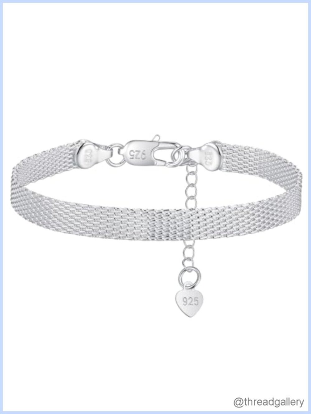 925 Sterling Silver Tennis Bracelet for Women, Elegant Durable Solid Silver